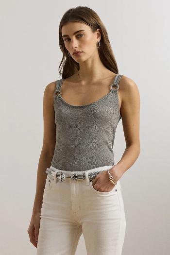 Top Lauren Ralph Lauren strieborná farba, 200P01519