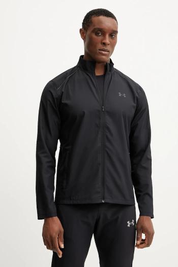 Tréningová bunda Under Armour čierna farba, prechodná, 1376797