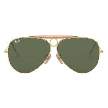 Ray-ban  Occhiali da Sole  RB3138 001 Shooter Arista G15 Green  Slnečné okuliare Zlatá