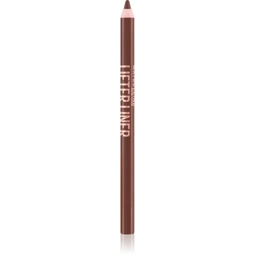 MAYBELLINE NEW YORK Lifter Liner kontúrovacia ceruzka na pery s hydratačným účinkom odtieň 001 Cross The Line 1.2 g