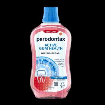 PARODONTAX Active Gum Health Ústna voda Extra Fresh 500 ml