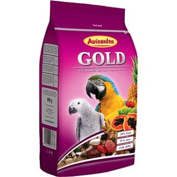 Avicentra, veľký papagáj Gold, 850 g (8594048037736)