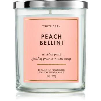 Bath & Body Works Peach Bellini vonná sviečka 227 g