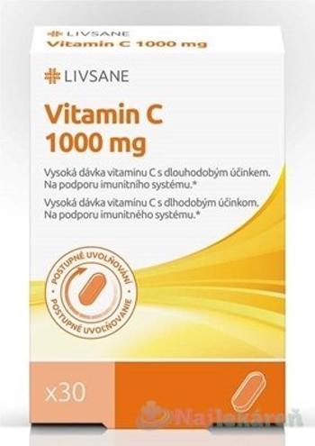 LIVSANE Vitamín C 1000 mg Depot s postupným uvoľňovaním 30 tbl