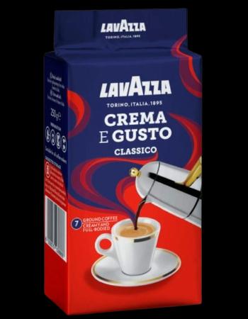 LAVAZZA Crema e Gusto mletá káva 250 g