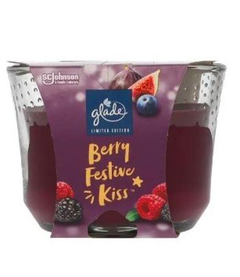 GLADE Vonná sviečka Berry Festive Kiss 204 g
