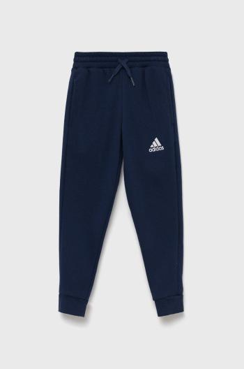 Detské nohavice adidas Performance H57526 tmavomodrá farba, jednofarebné