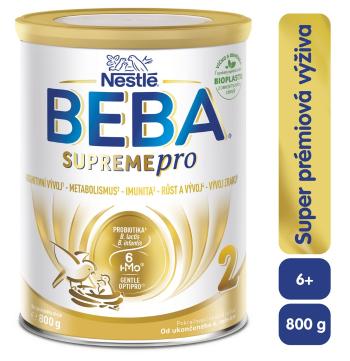 BEBA SUPREMEpro 2, 6 HMO, následné dojčenské mlieko, 800 g, od uk. 6. mesiace