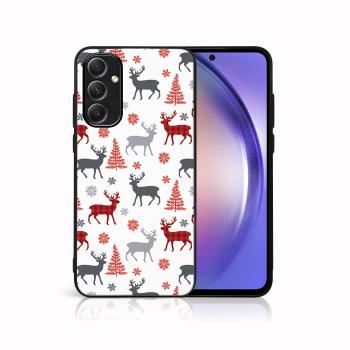 MY ART Kryt s vianočným dizajnom Samsung Galaxy A14 / A14 5G DEER (068)