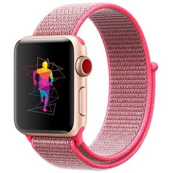 Eternico Airy na Apple Watch 42 mm/44 mm/45 mm  Ballerina Pink and Pink edge (AET-AWAY-BaPiP-42)