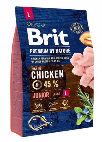 Brit Premium by Nature dog Junior L 3kg