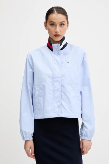 Bunda Tommy Jeans prechodná, oversize, DW0DW20439