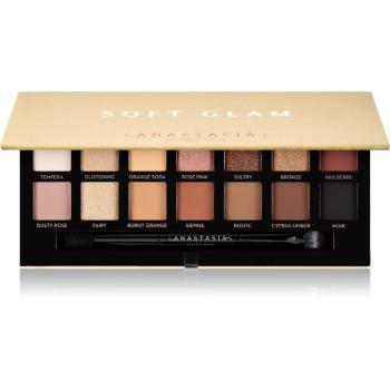 Anastasia Beverly Hills Palette Soft Glam paletka očných tieňov 14x0,74 g