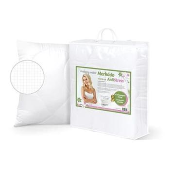Bellatex Vankúš Merkádo AntiStress 900 g – 70 × 90 cm – biela, 70 × 90 cm (4378)