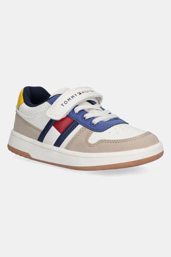 Detské tenisky Tommy Hilfiger béžová farba, T1X9-34069