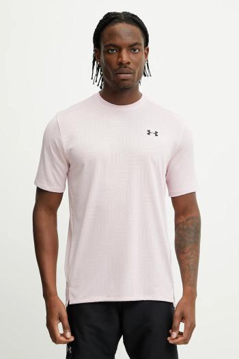 Tréningové tričko Under Armour UA Tech Geotessa ružová farba, vzorované, 1382182
