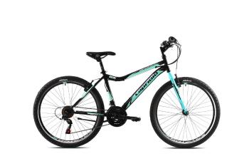 CAPRIOLO BICIKL CAPRIOLO DIAVOLO DX 26"/18HT BLACK -TURQUOISE 17" 921364-17