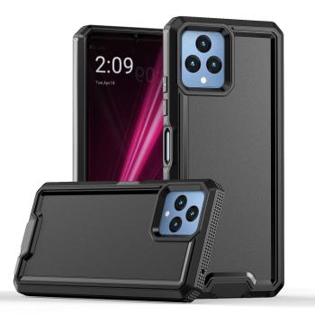 DOUBLE COLOR Ochranný kryt pre T Phone / T Phone 2023 čierny