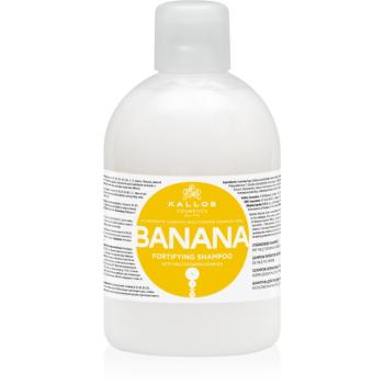 Kallos KJMN Professional Banana posilňujúci šampón s multivitamínovým komplexom 1000 ml