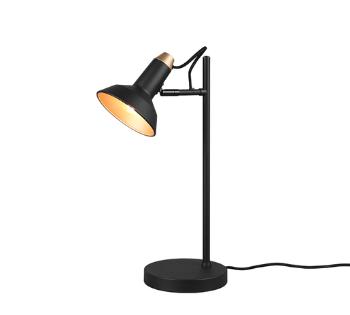Stolová lampa Trio Roxie čierna 511900132