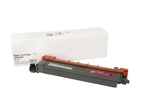 Kompatibilná tonerová náplň TN248M, 1000 listov pre tlačiarne Brother (Orink white box), purpurová