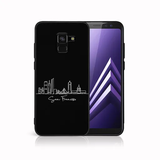 MY ART Ochranný kryt pre Samsung Galaxy A8 2018 (A530) SAN FRANCISCO (212)