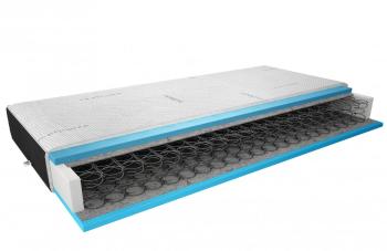 Bonellový pružinový matrac Orsola 120x200 Kašmír + Zamat čierna
