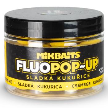 Mikbaits plávajúce boilie fluo  sladká kukurica 150 ml - 18 mm