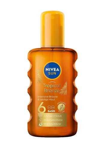 Nivea Olej na opaľovanie v spreji SPF 6 Sun Karotén (Oil Spray) 200 ml