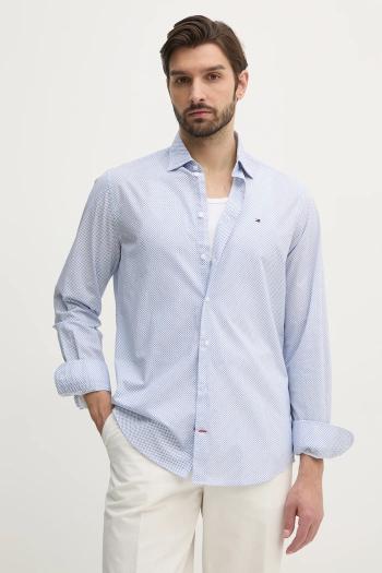Bavlnená košeľa Tommy Hilfiger pánska, regular, s klasickým golierom, MW0MW38960