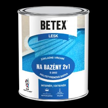 BETEX 2V1 NA BAZENY S 2852 - farba na bazény 4 kg 0440 - tmavo modrá