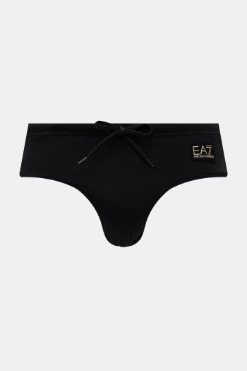 Plavky EA7 Emporio Armani čierna farba, AF13240.7M000529