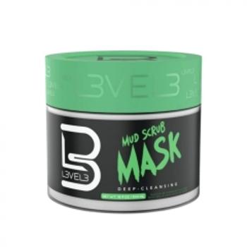 L3VEL3 Mud Scrub Mask peeling na tvár 500 ml