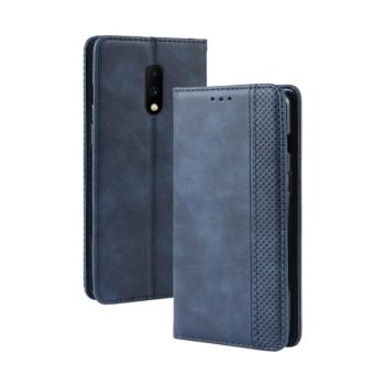 BUSINESS Peňaženkový kryt pre OnePlus 7 modrý