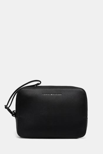 Kozmetická taška Tommy Hilfiger čierna farba, AM0AM13527