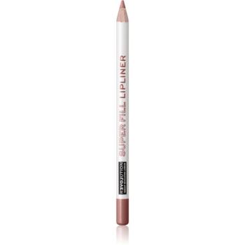 Revolution Relove Super Fill kontúrovacia ceruzka na pery odtieň Sugar (brown toned nude) 1 g