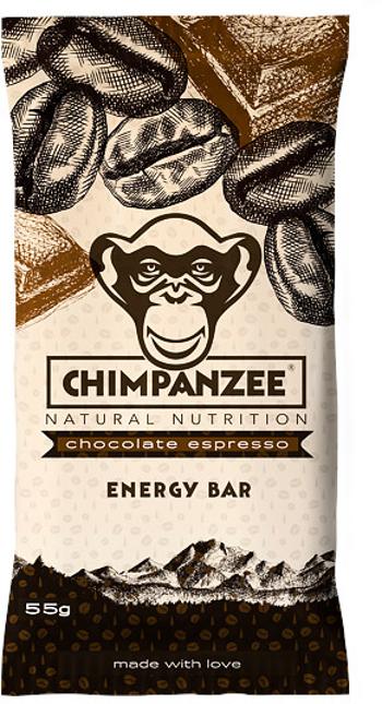 CHIMPANZEE Energie tyčinka Espresso 55 g