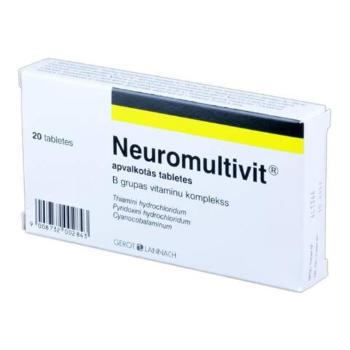 NEUROMULTIVIT filmom obalené tablety 20 kusov