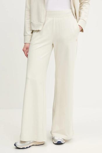 Tepláky EA7 Emporio Armani béžová farba, jednofarebná, AF13135.7W000083