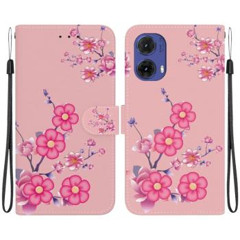 ART Peňaženkový kryt pre Motorola Moto G85 5G CHERRY BLOSSOM