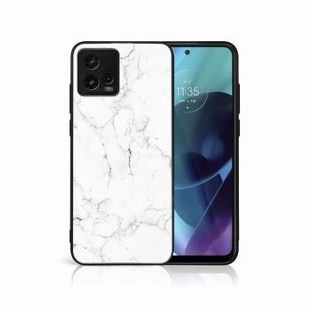 MY ART Ochranný kryt pre Motorola Moto G72 WHITE MARBLE (144)