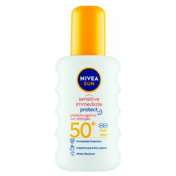 NIVEA Sun Sensitive Sprej na opaľovanie OF 50+  200 ml