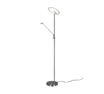 LED stojaca lampa Trio Brantford nikel 425610207
