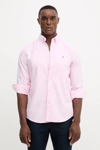 Bavlnená košeľa Tommy Hilfiger regular, s golierom button-down, MW0MW35774