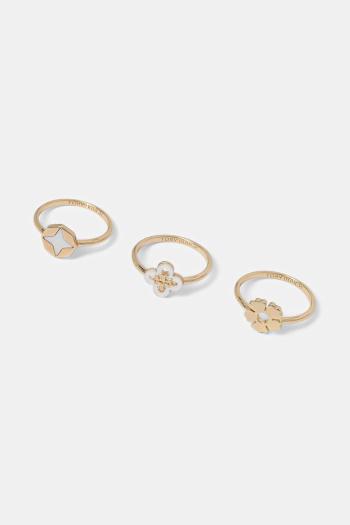 Prstienky Tory Burch Clover 3-pak 168080-700