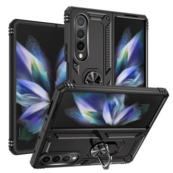 RING Obal s držiakom pre Samsung Galaxy Z Fold4 5G čierny