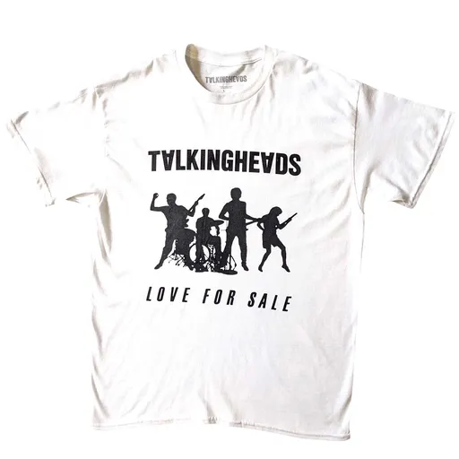 Talking Heads tričko Love For Sale Biela S