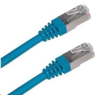 XtendLan patch kábel Cat6A, SFTP, LS0H - 0,5m, modrý (predaj po 10 ks)