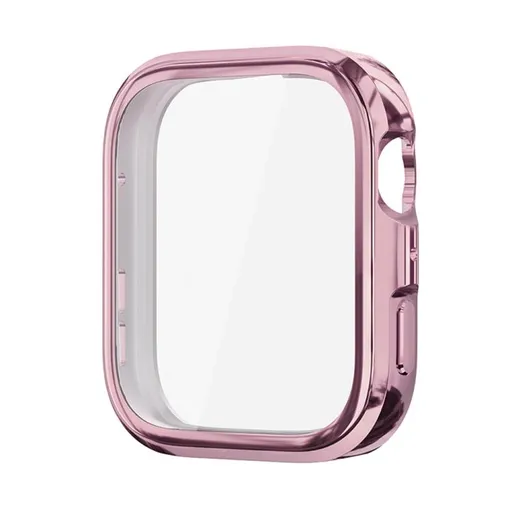 TPU FULL COVER Kryt pre Huawei Watch Fit 4 metalický ružový