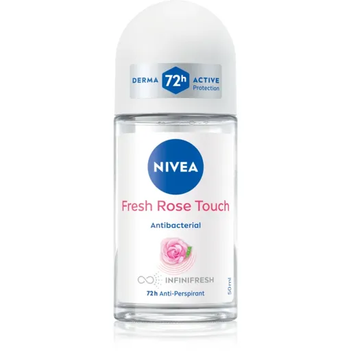 Nivea Rose Touch guličkový antiperspirant pre ženy 50 ml